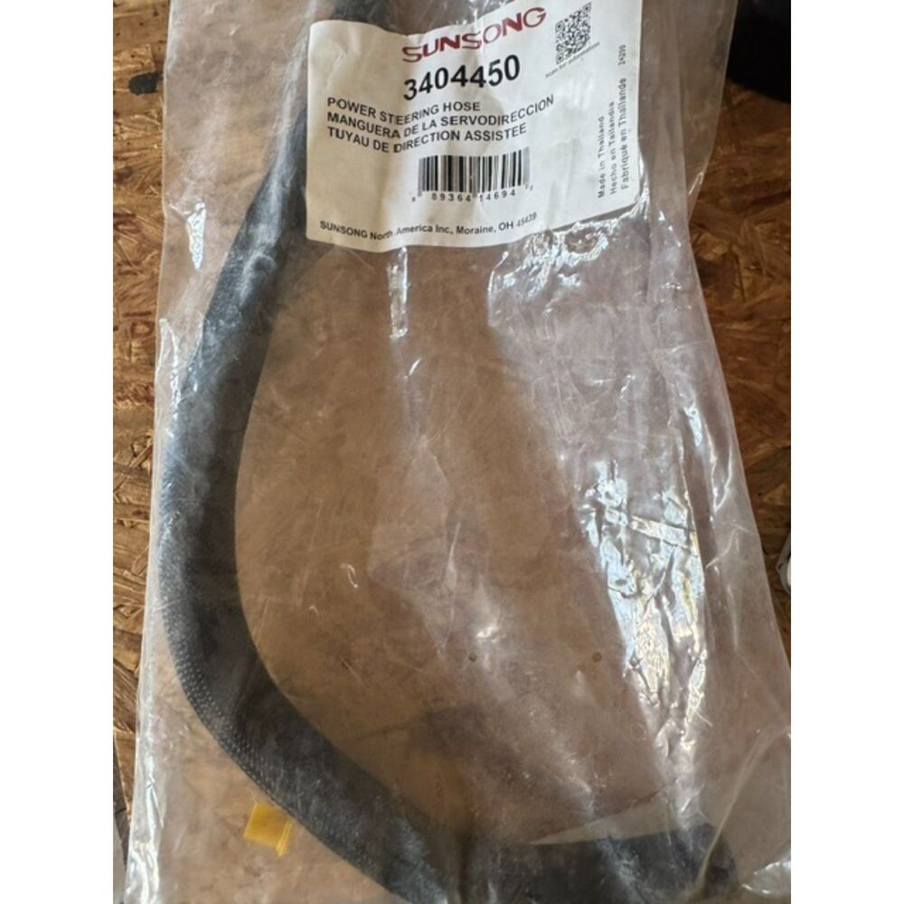 Sunsong 3404450 Power Steering Reservoir Hose